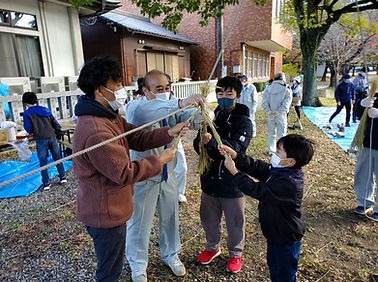 しめ縄づくり体験　2022